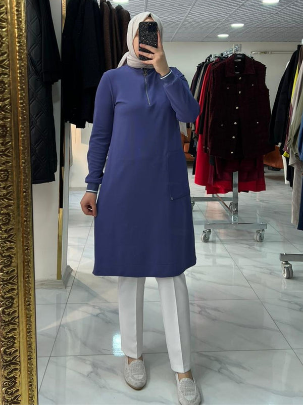 ARMİNE TREND CEP DETAYLI TUNİK