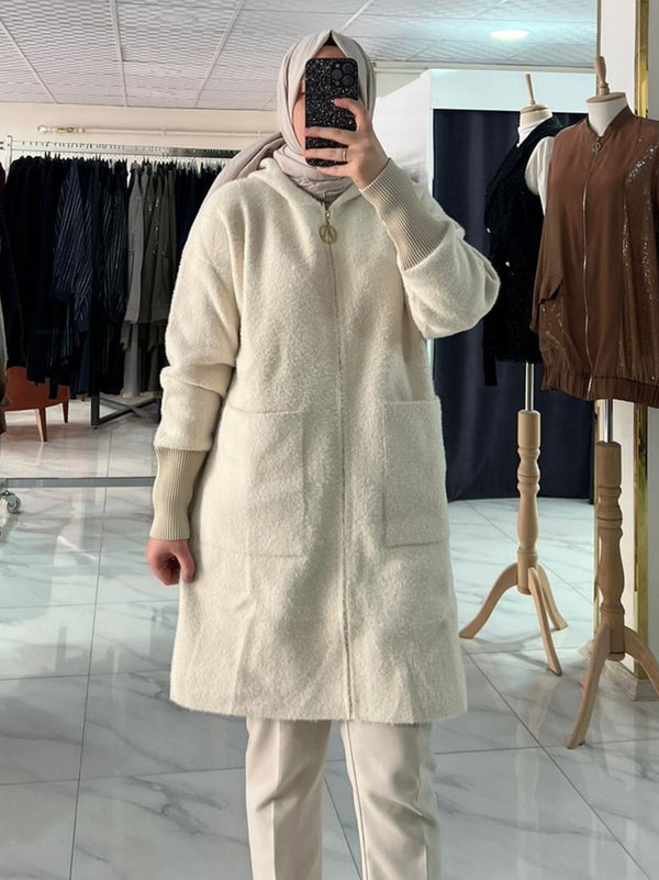 Angora Kumaş Kaban