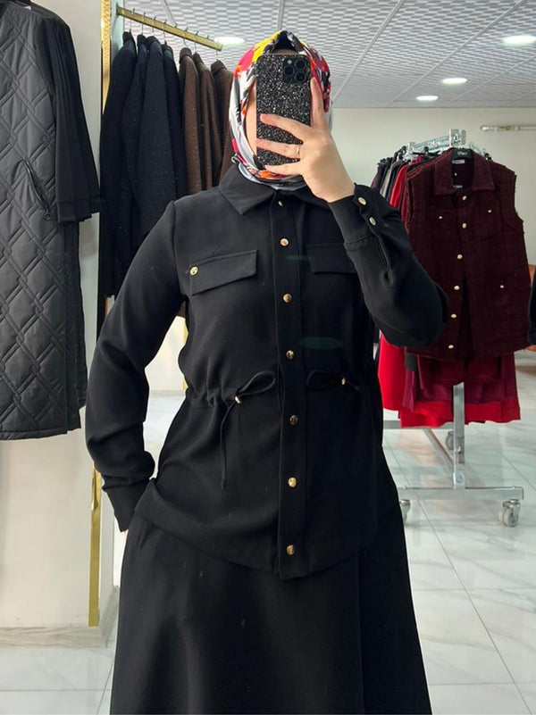 ARMİNE TREND ÇITÇITLI ETEK TAKIM